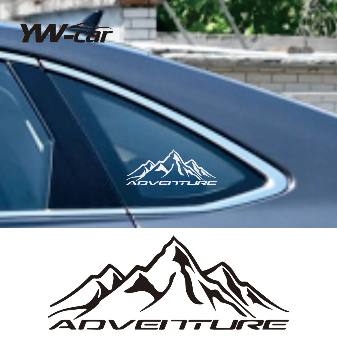 

Adventure Car Sticker Decal Automobiles Car Styling For Renault Seat Nissan Opel Mitsubishi Hyundai Subaru Exterior Accessories