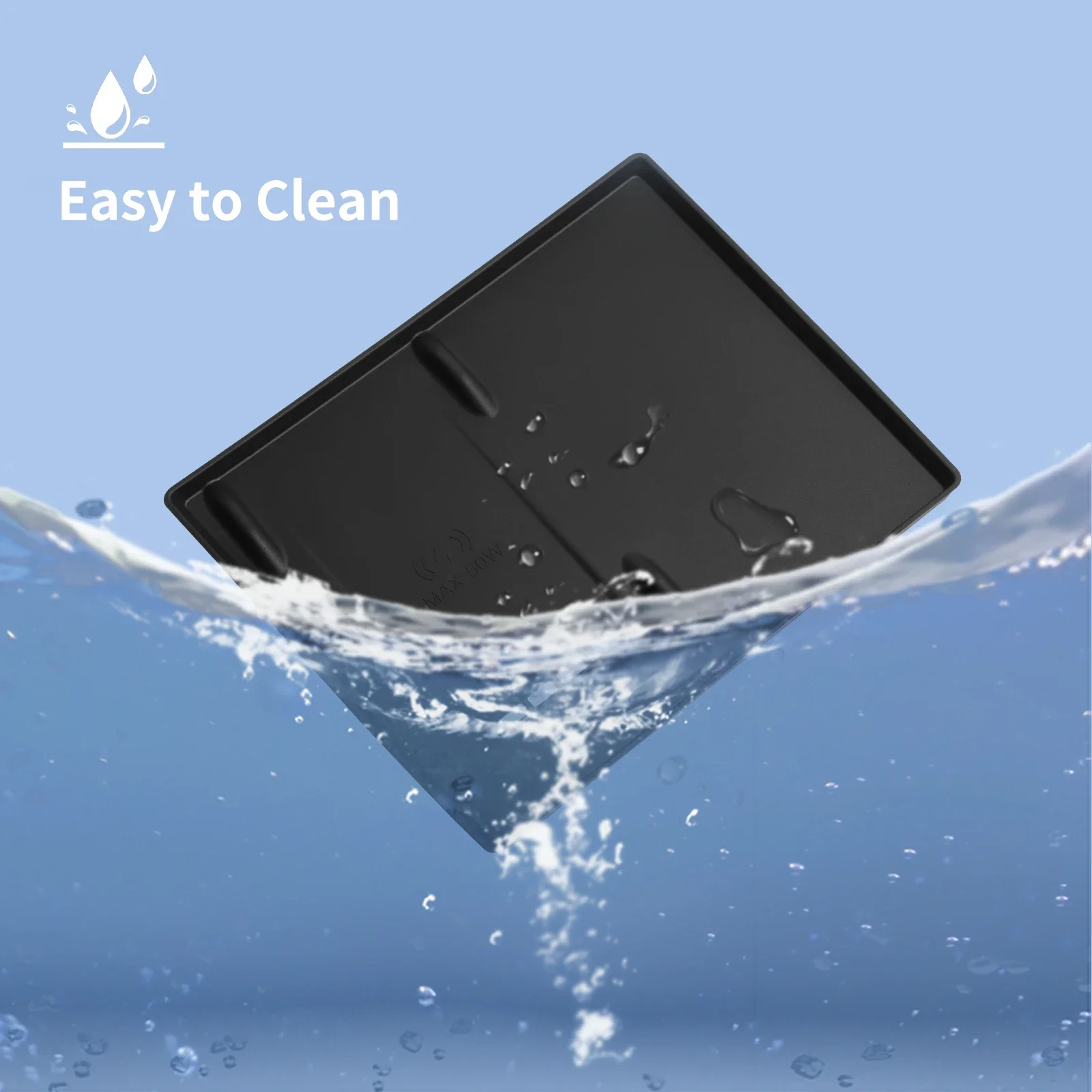 for BYD Tang L 2025 Silicone Wireless Charging Mat Non-slip Phone Protective Pad Charger Car Interior Accessory for BYD Tang L