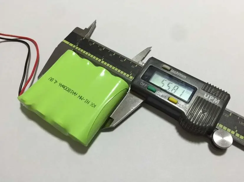 جديد أصلي 4.8 فولت AA 1800 مللي أمبير بطارية النيكل الهيدروجين ni-mh لوحة دوائر كهربائية ألعاب المعدات الطبية