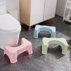 New Bathroom Squatty Potty Toilet Stool for Children Pregnant Woman Seat Elderly Toilet Foot Stand Stool Bathroom Accessories