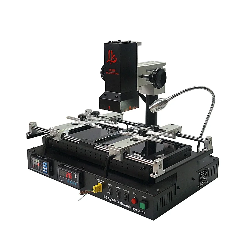 LY BGA IR8500 BGA Reballing Machine Infrared 2 Zones BGA Rework Soldering Station for Motherboard Mobile Phone Repairing 220V