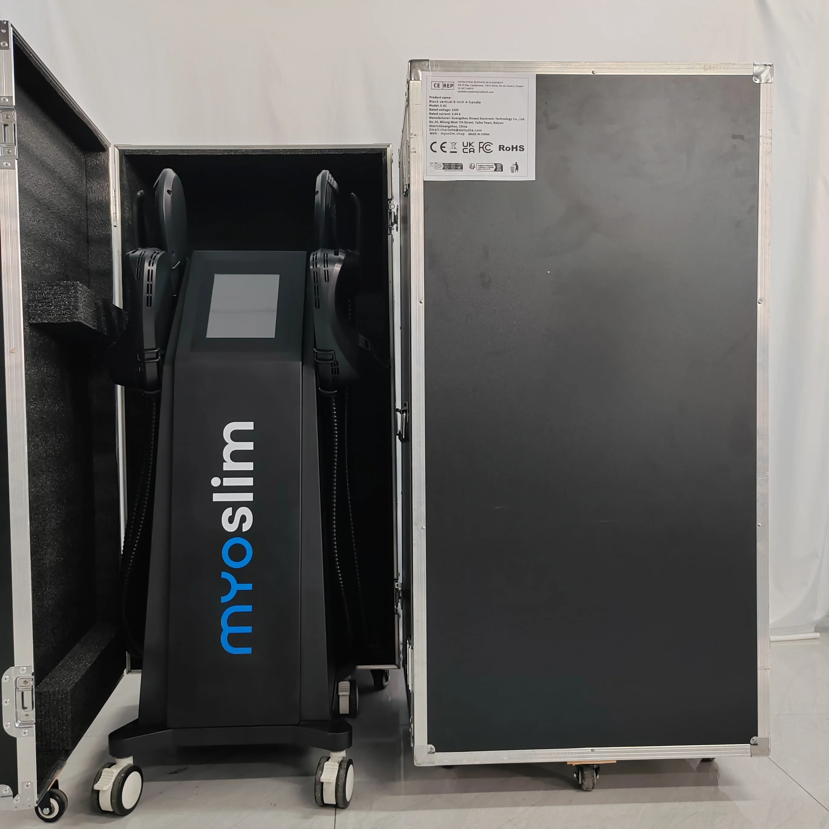 

EMS Body Sculpt 15Tesla 6500w EMS Body Slimming Fat Burning Muscle Sculpting Electromagnetic Stimulate Sculpt Therapy Machine