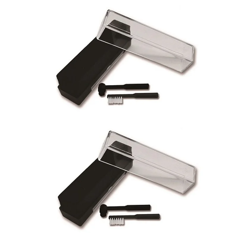 Daily 2Piece Cleaning Brush Dust-Remover Dust-Remover-Brush Turntables Cleaning Kit For Vinyl Record Player