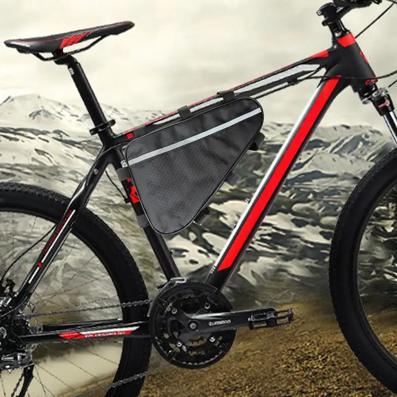 

Ebike Frame Triangle Battery Bag Electric Bike Front Tube Bag Li-Ion Case Water Resistant For Lithium Battery