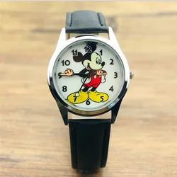 Disney Mickey Mouse Teen Adult Uhren Vintage Artikulation Zeiger analoge Quarzuhr für Frauen Männer Teenager Mode Armbanduhr