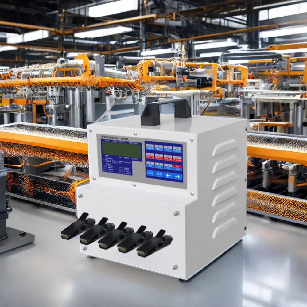 High-Speed Industrial Equipment Automatic Cable Wire Twisting Machine Single- Five-Axis Manual Automatic Wire Clamping Winding