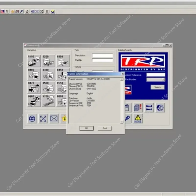 

Новейший бестселлер 2026 года: запчасти DAF Rapido, DAF RAPIDO EPC