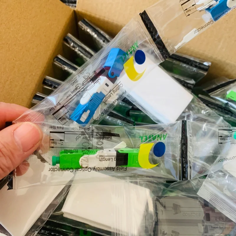 FTTH fast connector UNIKIT ESC250D  SC APC SC UPC Single-Mode Fiber Optic Fast Connector FTTH SM