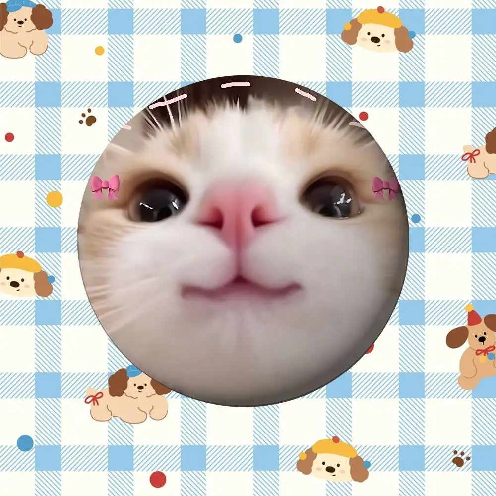 Niedliche Katzen-Memes Meow Kawaii Abzeichen Kreative Blechpins Kreative Zitat-Broschen Kleidung Rucksack Schmuck Geschenk Für – Detail 11