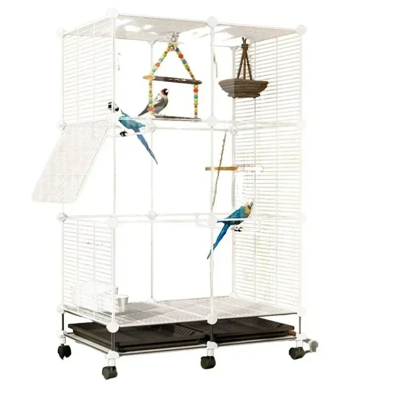 Special Canary Bird Cages Parrot Budgie Outdoors Portable Large Bird Cages Luxury Park Breeding Gaiolas Birds Supplies