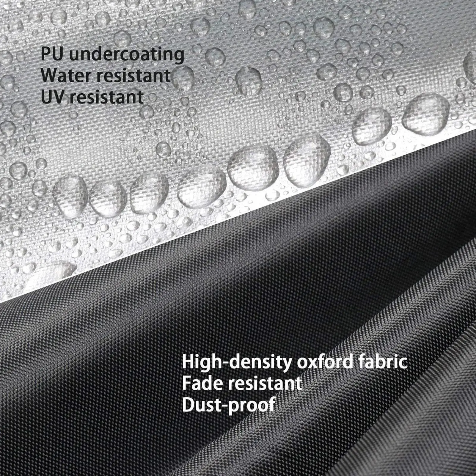 

Patio Heater Covers Oxford Cloth UV-Resistant Protector Frost Proof Snow-proof Patio Heater Covers For Outdoor Garden Yard