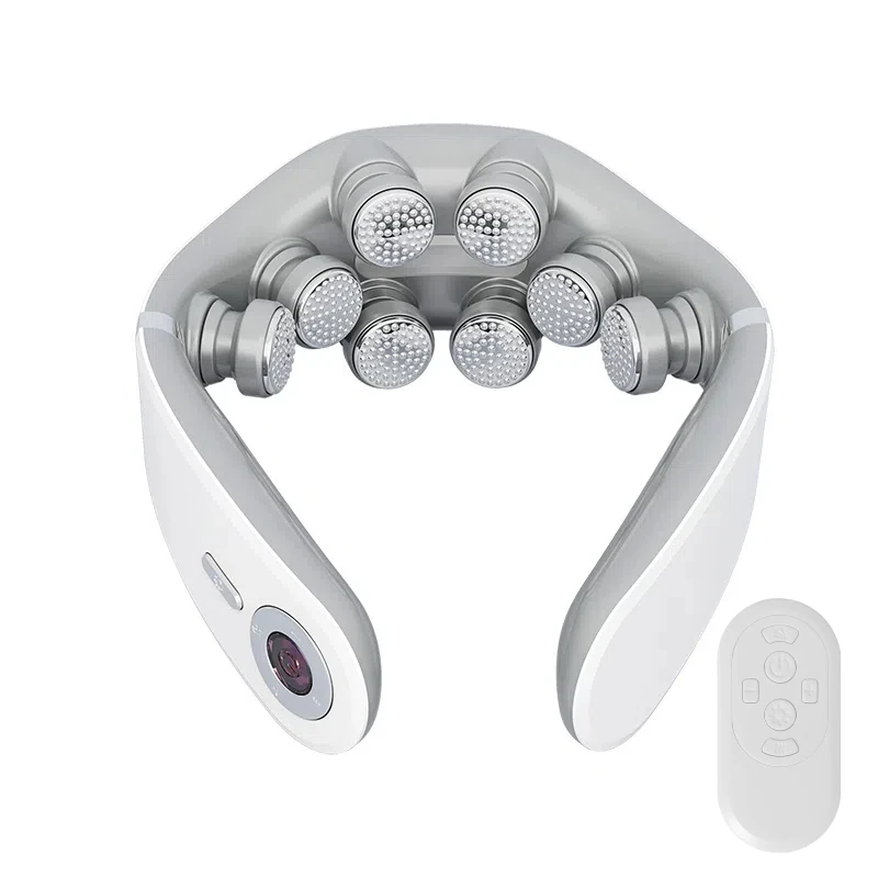 

High Performance 8D Wireless Electric Neck & Shoulder Massager Smart Shiatsu Heating Device Intelligent Cervical Massager