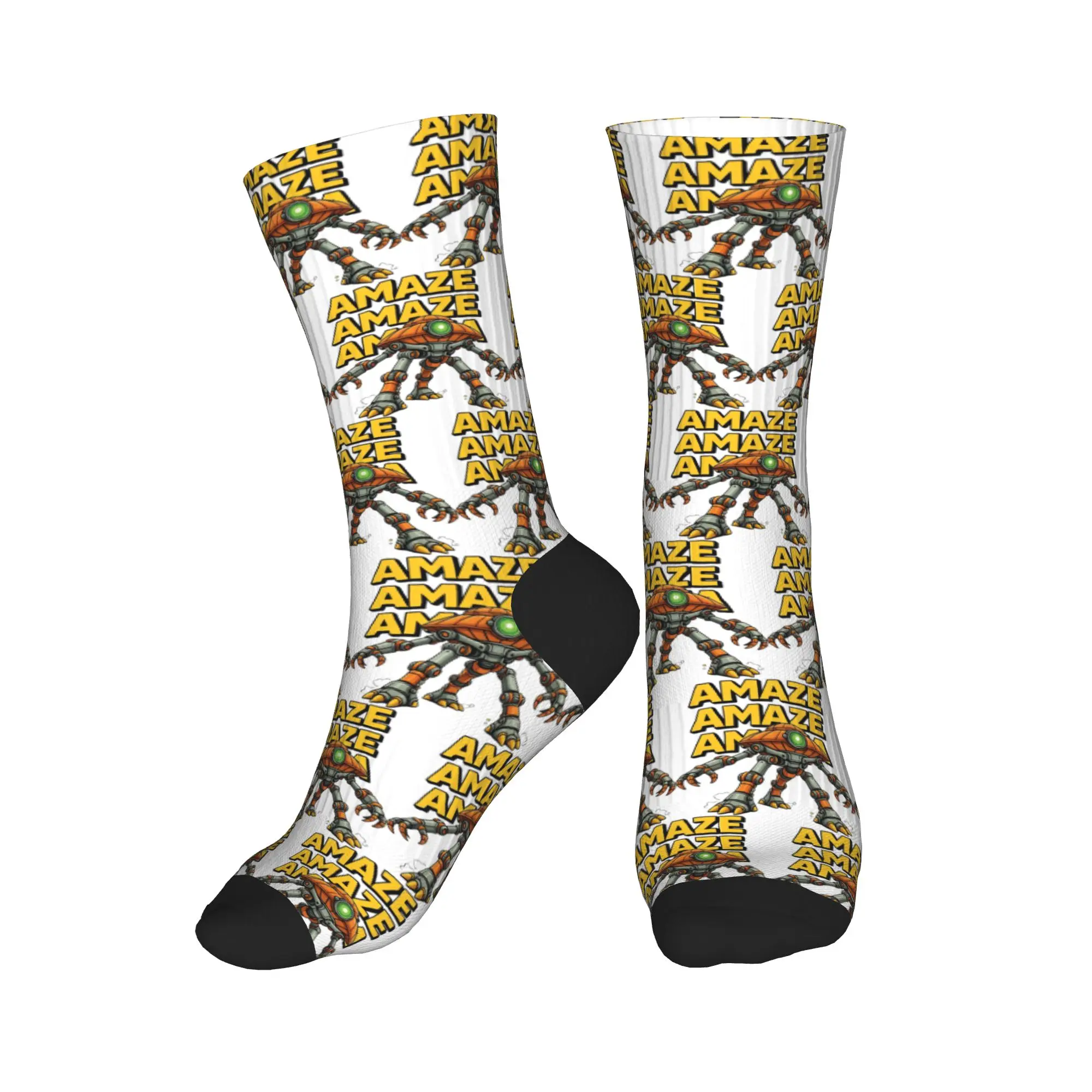 Men Socks Project Hail Mary Rocky Amaze Amaze Jazz Hands Stockings Anti Bacterial Socks Autumn Funny Design Running Socks