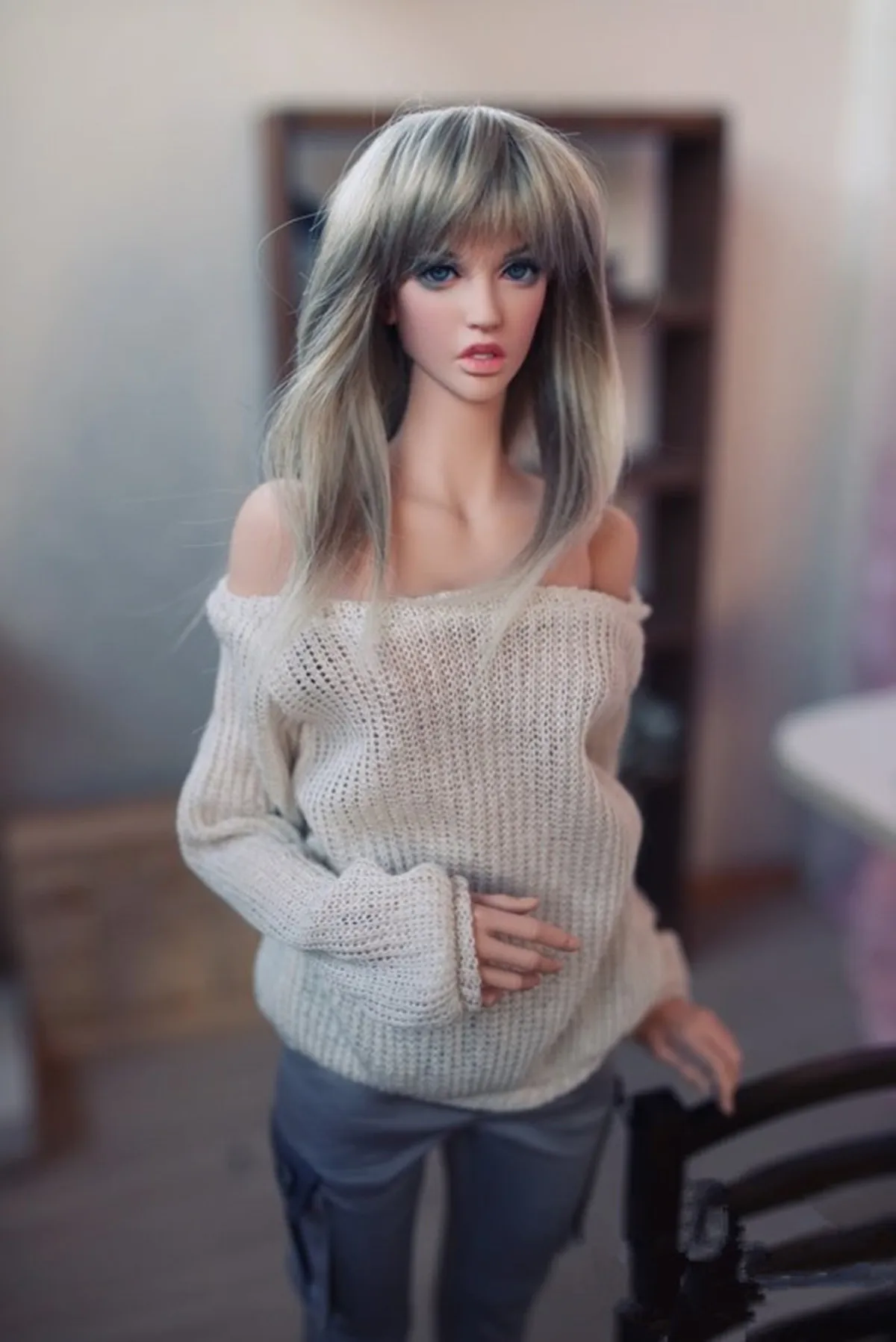 

Hot sale new bjd doll Amanda Beauty SD3 points girl doll spot high resin makeup to send eyeballs