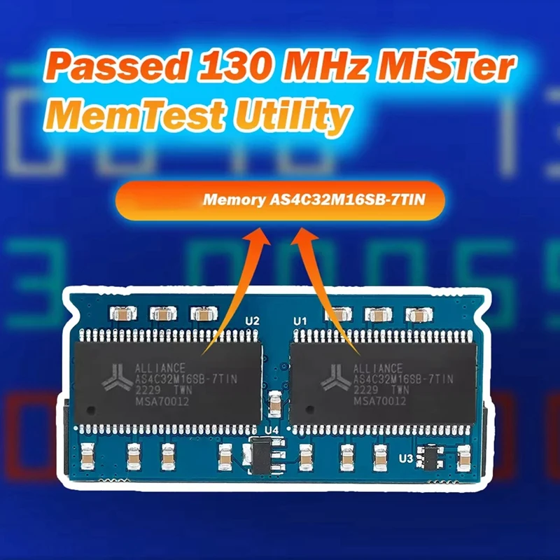 Newest V3.0 MiSTer SDRAM XS- 128MB Module for / / Core Game Consoles-A07G image 3
