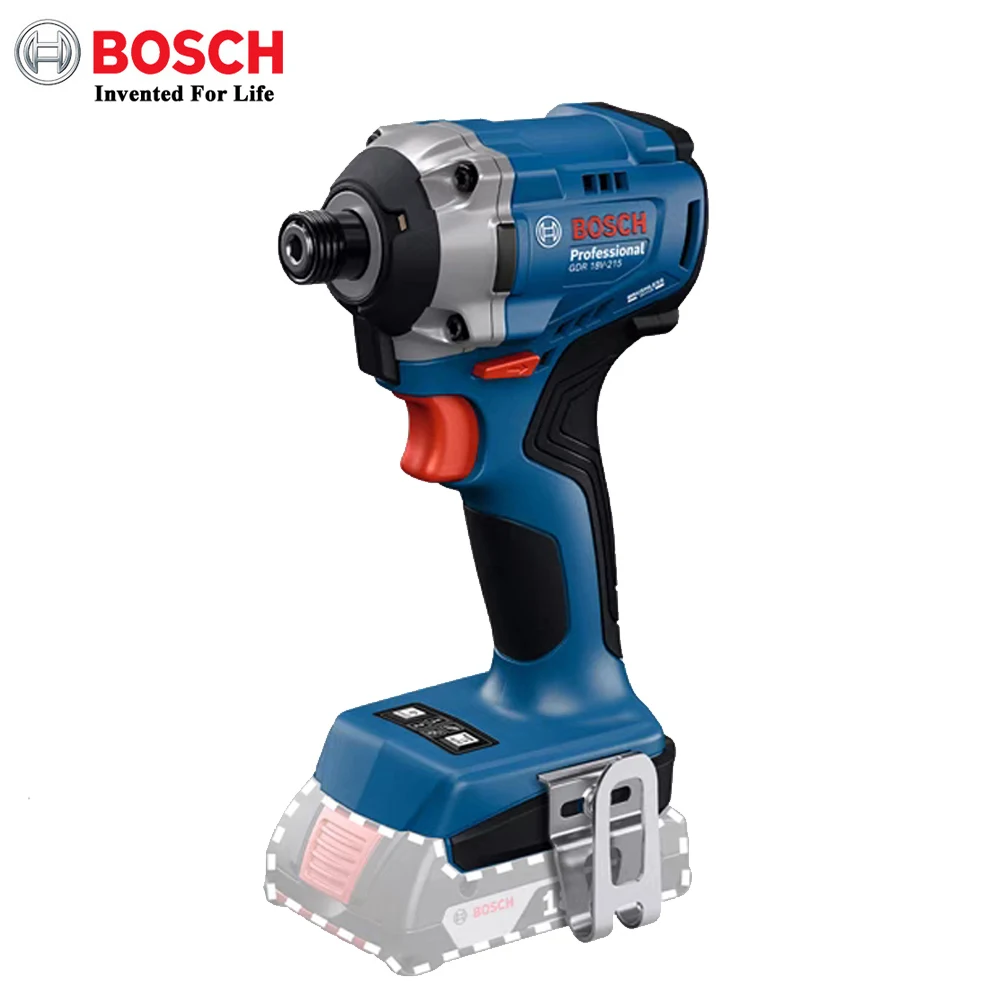 Bosch GDR 18V-215 Tournevis électrique professionnel sans fil 18V Tournevis électrique hexagonal interne 1/4" 215 Nm