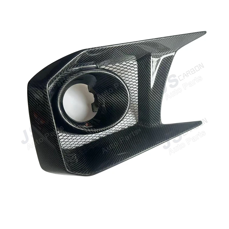 For Suzuki SWIFT Sport ZC33S Carbon Fiber Front Bumper Air Vent Cover Trim Foglamp Mesh Grill Car Accessories