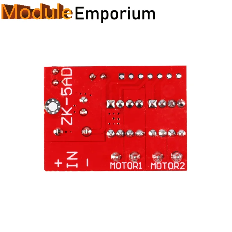 Picture 6: 5A Dual Channel DC Motor Drive Forward Reverse PWM Remote Control Voltage Speed Relay Module ZK-5AD