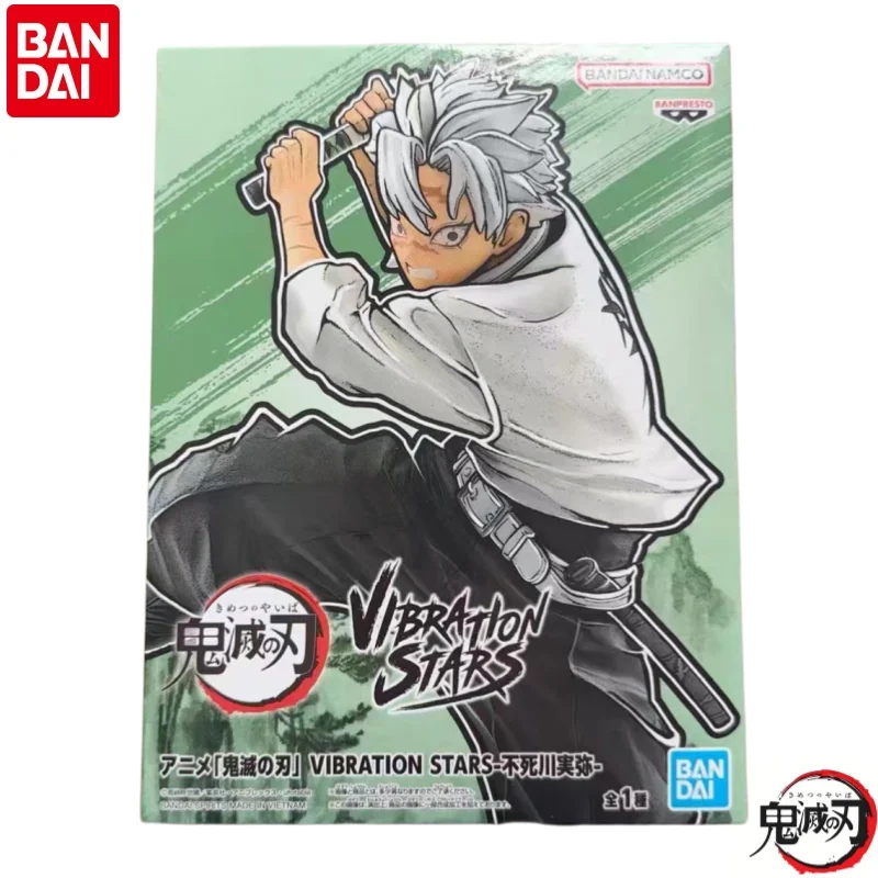 

In Stock Original Bandai Banpresto Demon Slayer Shinazugawa Sanemi Figurine Model Ornaments Statue Holiday Gifts Anime Toys