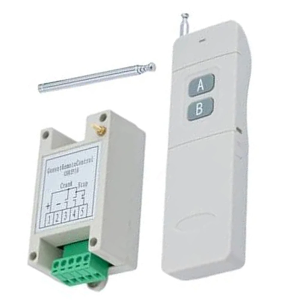 Generator Remote Control Module for Diesel Engine Start Stop with 433MHz Receiver and Wide Voltage 8V 35V DC Power Range