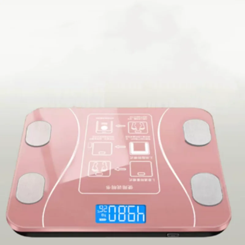 Body Fat Scale Smart Wireless Digital Bathroom Weight Scale Body Composition Analyzer With Smartphone App Bluetooth-compatible