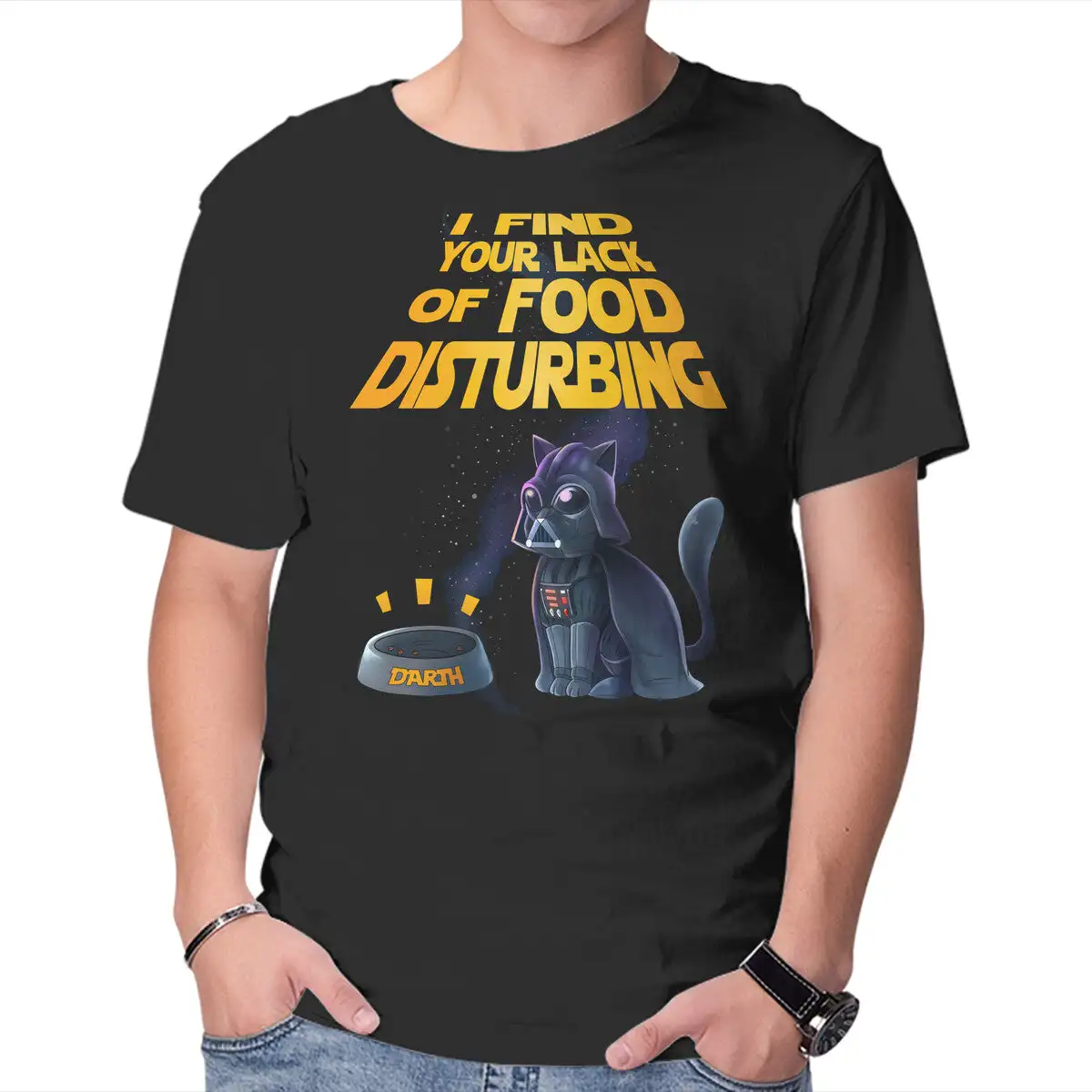 I Find Your Lack of Food Disturbing Unisex T-shirts Casual Cotton New Arrivals Fashion Couple's Clothes