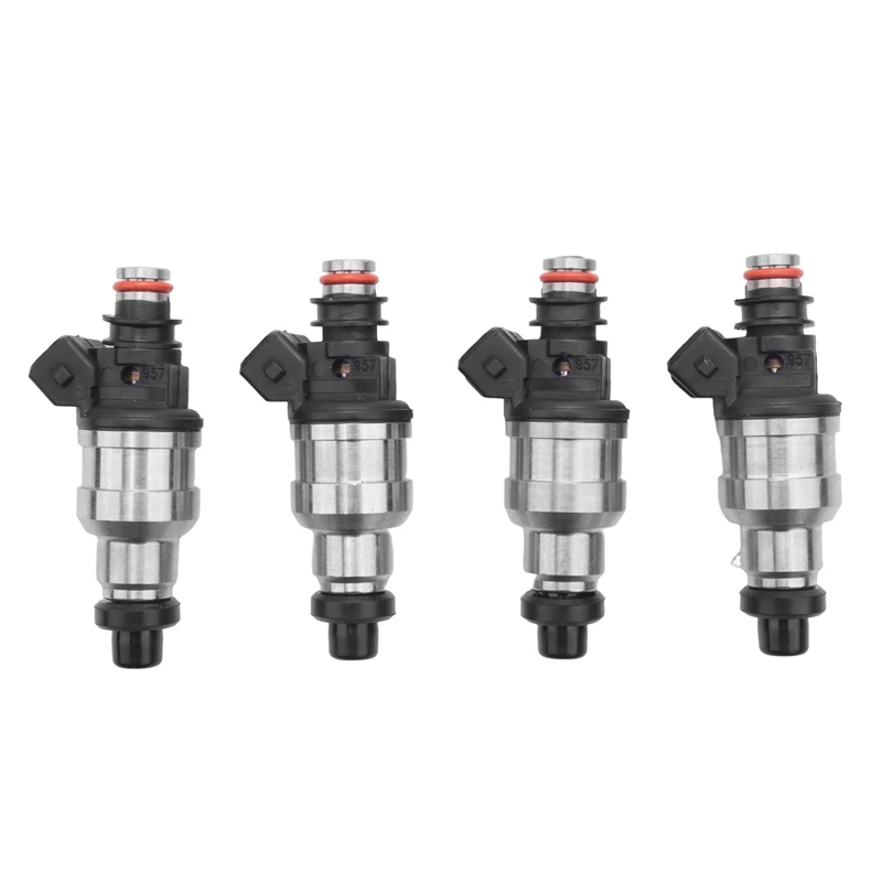 4Pcs New 550Cc Fuel Injector Nozzle For Honda Civic Accord Acura B16 B18 B20 D16 D18 F22 H22 H22A B D H Series Engines