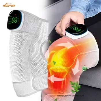 Knees Massager Digital Display Heating Wireless Vibration USB Heated Knee Pad Heating Pads For Knees Electric