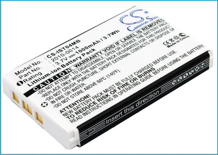 

Сменная медицинская батарея 1000 мАч для IRIS ST4ex