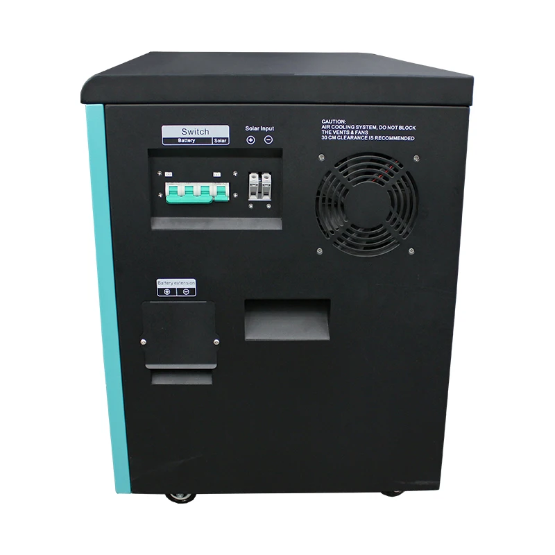 outdoor use 3kw solar bank generator built-in Lifepo4 portable solar generator