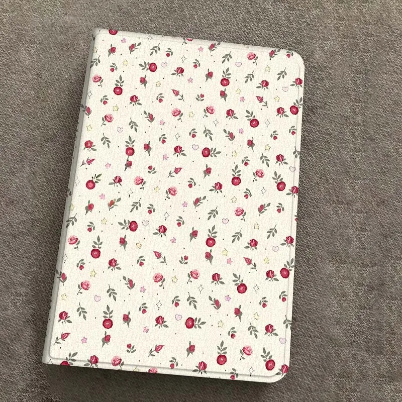 

Floral Bowknot Pattern Case For iPad Pro 10th 11th 5th 6th 7 8 9 2 gen 11 13 M4 M5 10.2 9.7 12.9 10.5 10.9 Inch Tablet