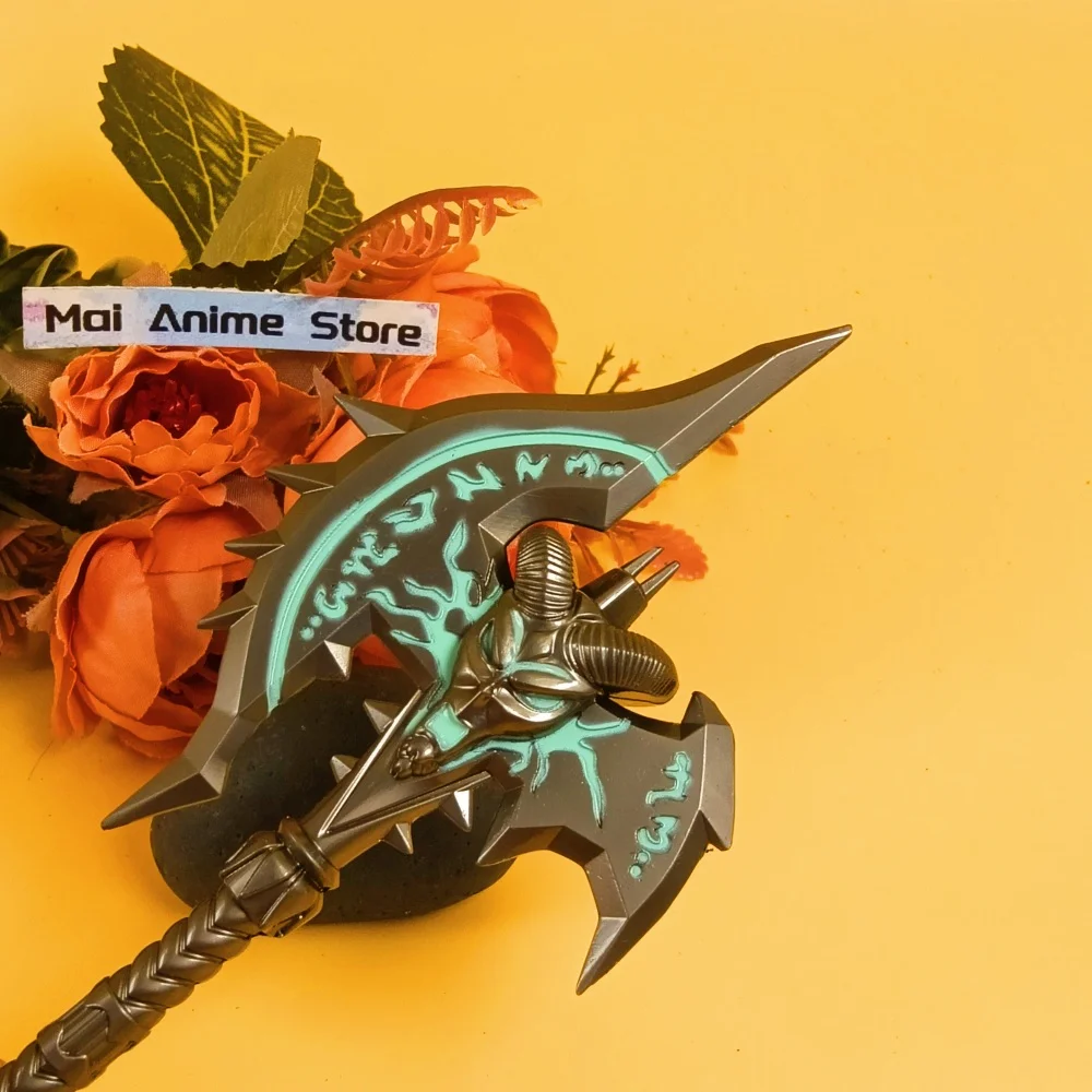 ดาบคาตานะโลหะขนาด 7 นิ้ว รุ่น Shadowmourne จากอนิเมะ World of Warcraft ดาบนินจา ขวาน ดาบ ใบมีด ขนาดเท่าของจริง ดาบคาตานะซามูไร ของเล่นไม่คม ของขวัญ