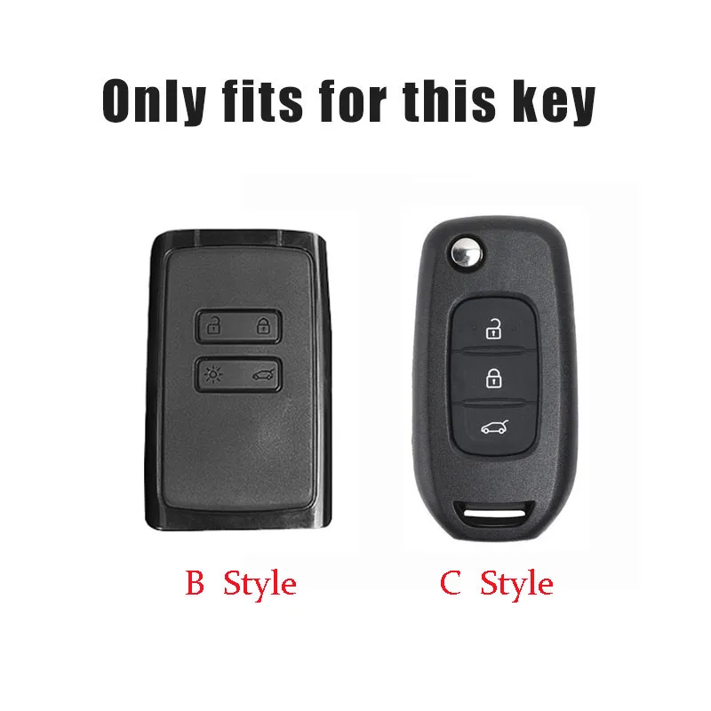 TPU Car Key Case Cover Shell For Renault Koleos Talisman Espace Kadjar Captur Zoe Megane Sandero Stepway Clio 5 Arkana Accessory