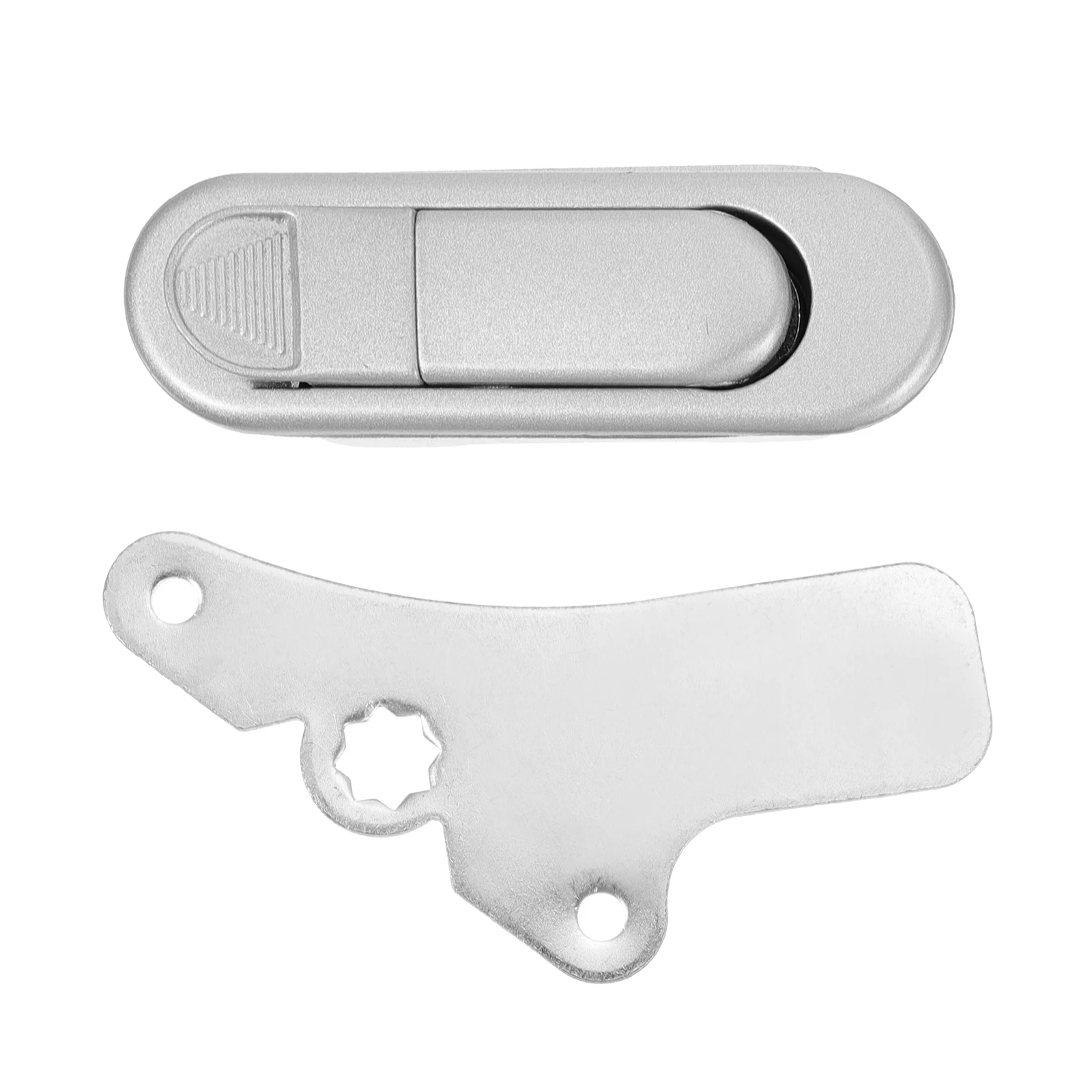 

1pc Distribution Box Switch Zinc Alloy Electrical Cabinet Flat Lock for Network Meter Box Easy Installation Durable Corrosion