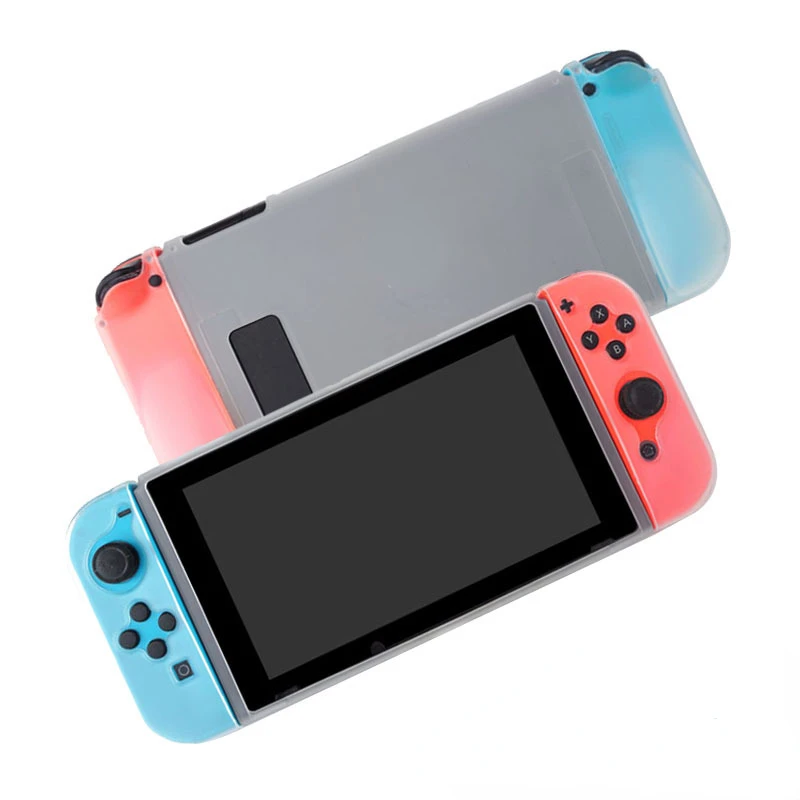 For Nintendo Switch Game Console Matte Transparent Split TPU Protective Case Soft And Thin Protective Case