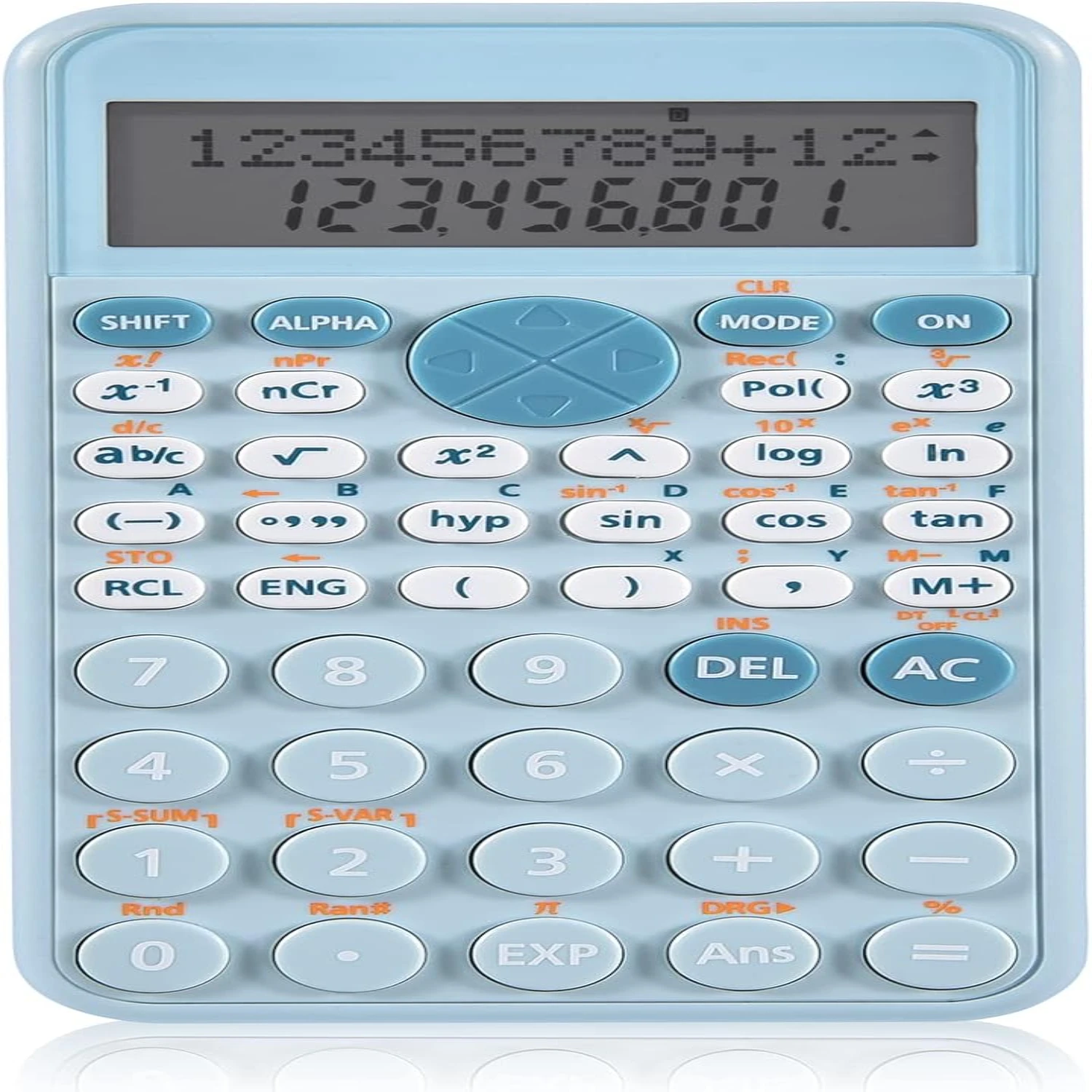 2-Line Standard  Calculator, Cute Desk Accessories, Portable and Cute School Office Supplies, Suitable for Primary School to Col