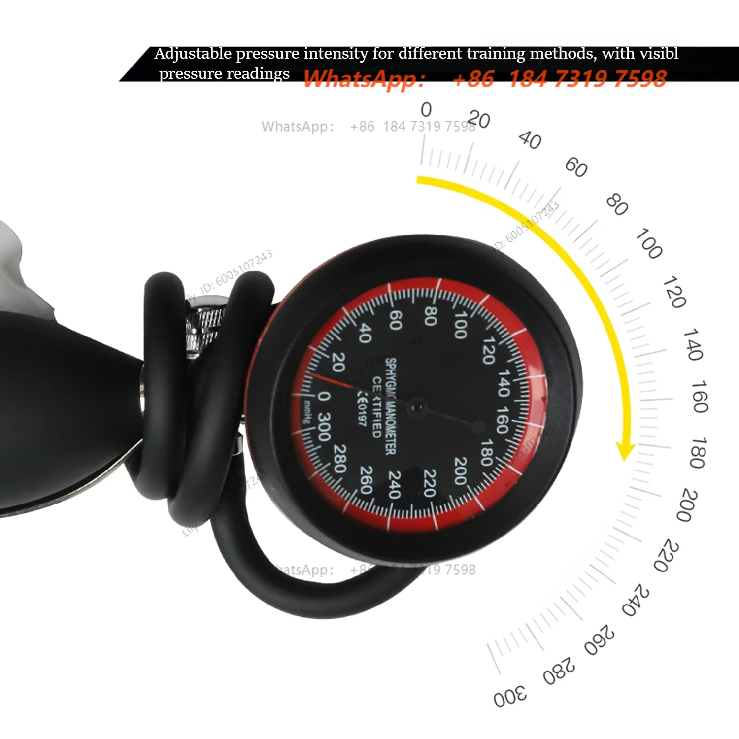 2025 New BFR Training System Blood Flow Restriction Bands Occlusion Training Muscle Strength Training Fitness Workout Body