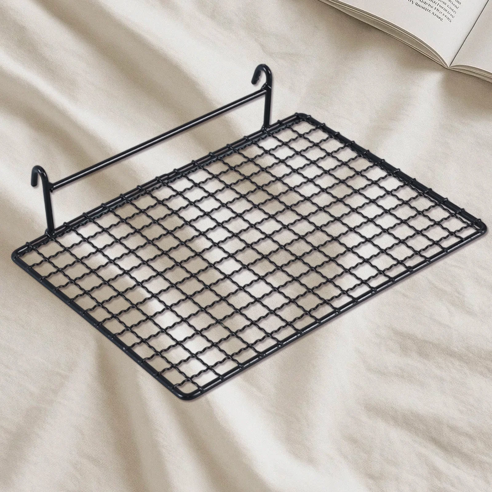 Bird Cage Platform Stainless Steel Parrot Stand Perch Rest Hanging Cage Accessories
