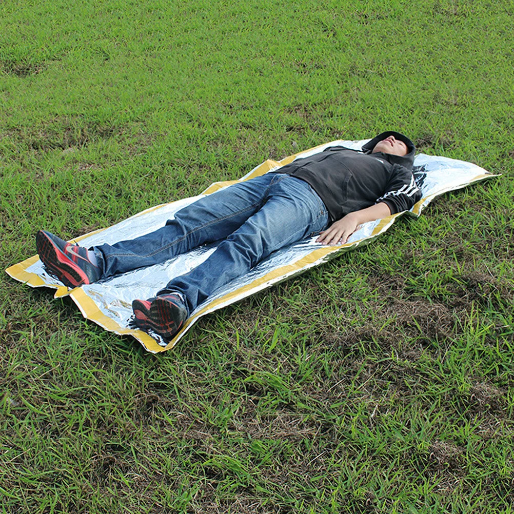 

Emergency Sleeping Bag Camping Bags Survival Waterproof Reusable Thermal Disposable Foil Blanket First Aid