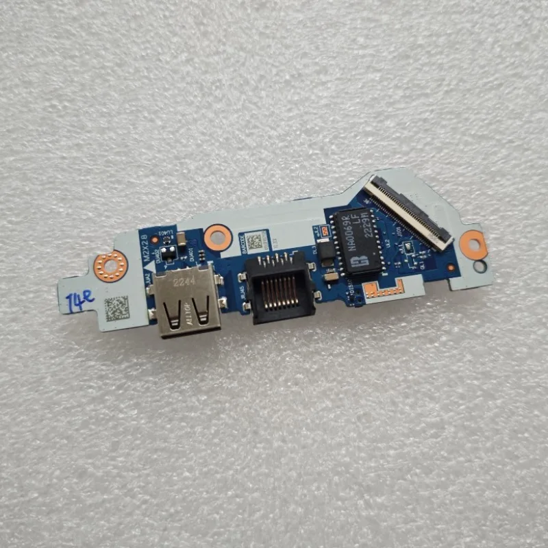 ... for Lenovo V14 G2-ALC network port switch button board USB interface board 5C50S25177 NS-D474...