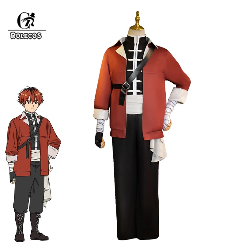 

ROLECOS Anime Sousou no Frieren Stark Cosplay Costume Frieren Beyond Journey's End Men Uniform Halloween Carnival Suit Full Set