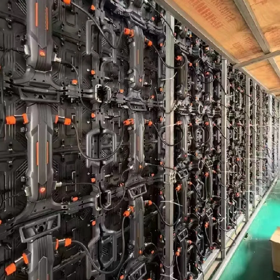 Front and rear maintenance P3.91 Stage Rental LED Screen Display Mobile Portable LED Video Wall with 500mmx500mm cabinets