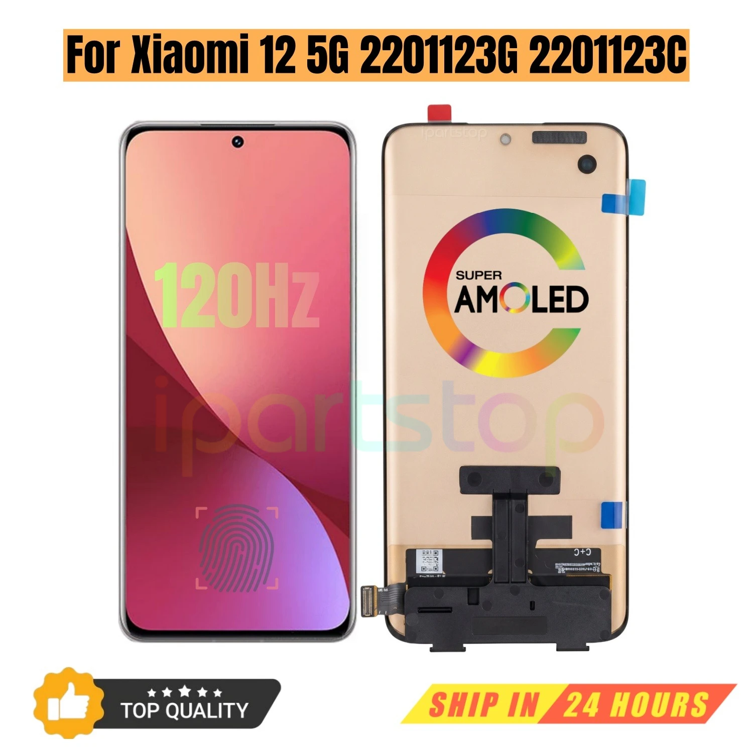 iparts-replacement-new-display-for-xiaomi-12-mi-12-mi12-5g-2201123g-2201123c-120hz-amoled-touch-screen-with-frame-assembly-oem
