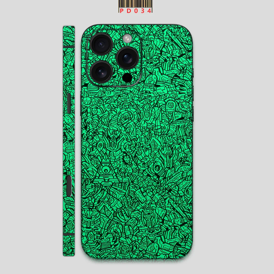 

Обертка OscarSkinZ для iPhone 17 16 Pro Max, наклейка 15, 14 Plus, задняя пленка 13 12, мини-защитная наклейка, боковая рамка, задняя защита