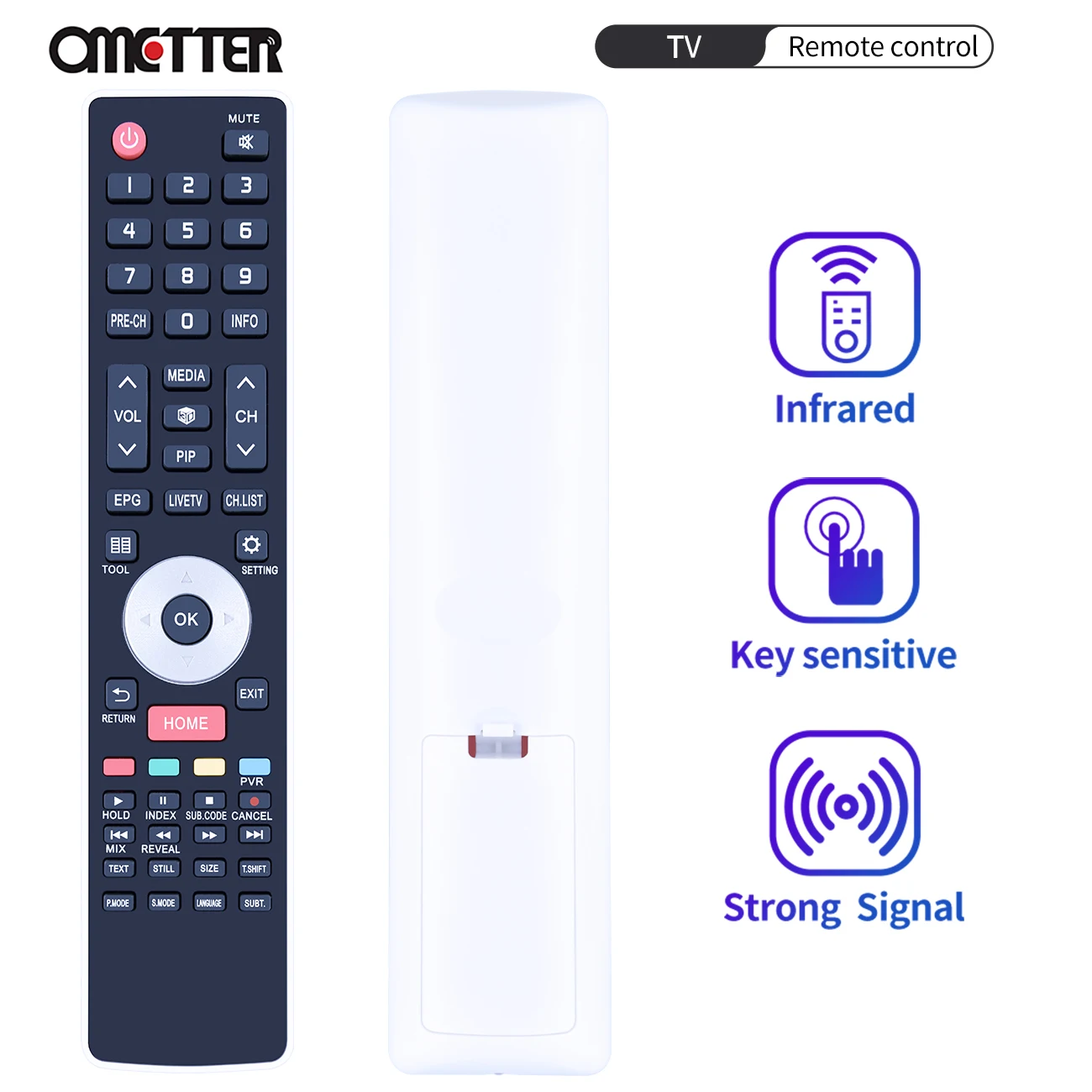 

EN-33928HS For Hisense Smart 4K UHD LCD TV Remote Control LTDN55K681XWSEU3D LTDN55XT810XWSEU3D UB55EC870WTSGDEU