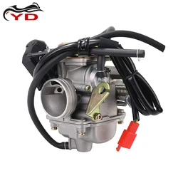 Motorcycle PD24J Carburetor Carb Honda GY6 125cc 150cc 4 stroke Engine Fit For ATVs Kazuma Baja