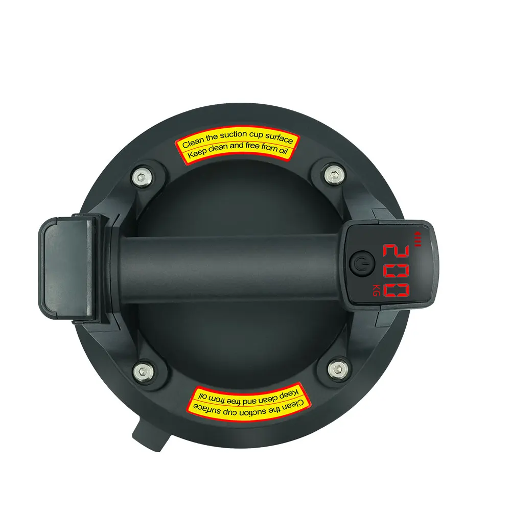 Protable 200Kg Intelligent Display Industrial Grade Electric Vacuum Suction Cup Heavy Duty Lifter For Granite Tile Glass - view 6