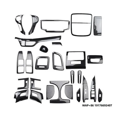 

Carbon Fiber Car Interior Accessories for'honda Odyssey 2015-2022 Hybrid Gear Panel Window Lifter Switch Kit Dashboard Modify