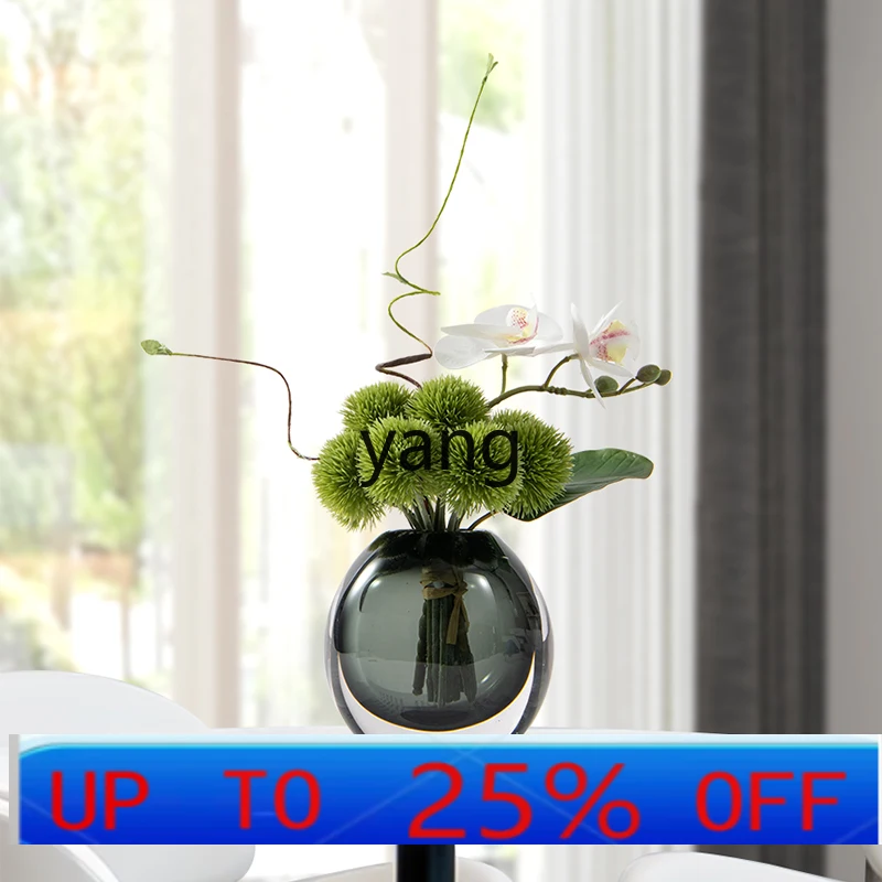 

LMMmodern high-end simulation green plant ornament model room hotel lobby villa soft decoration flower art