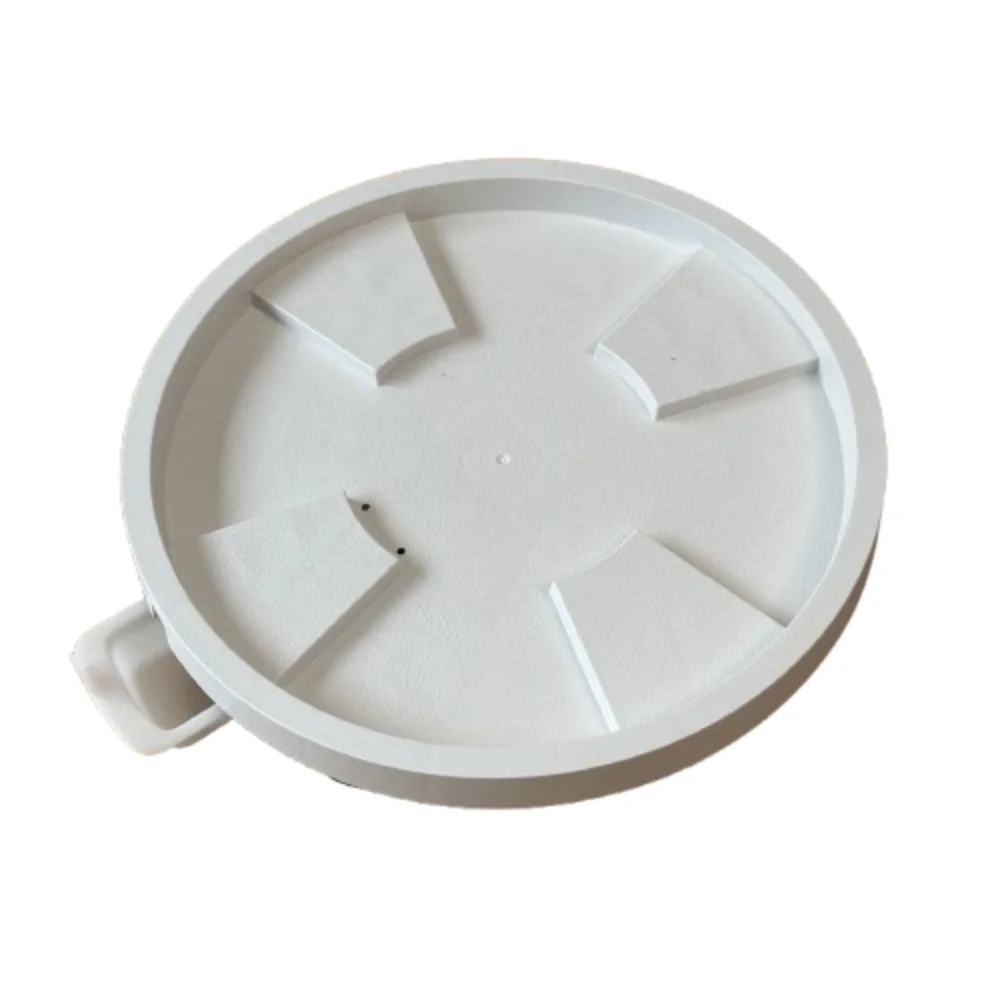 

Round Flower Pot Mobile Tray Non-Slip Stable Universal Wheel Mobile Base with Drainage Tray Heavy Duty Movable Plant Stand